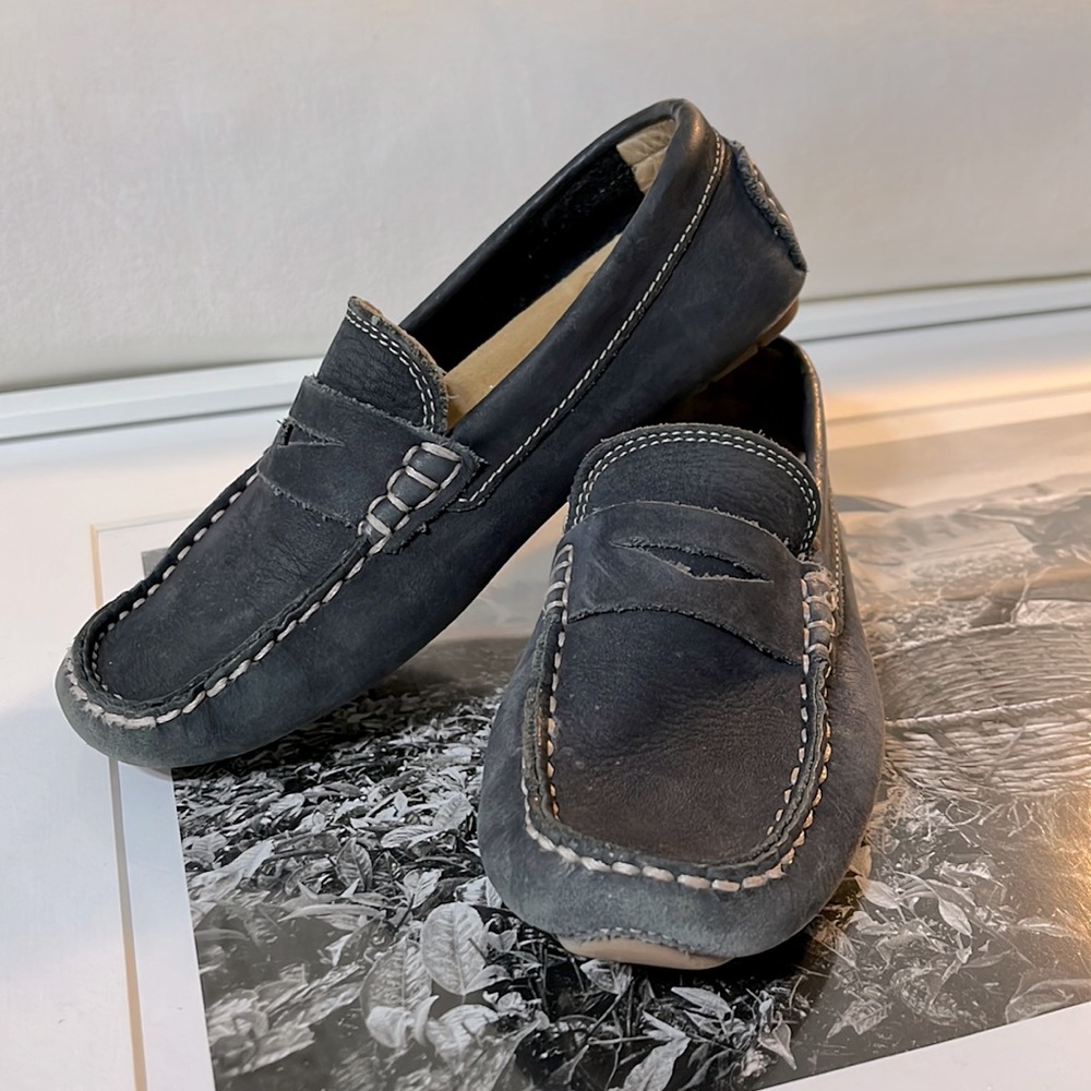 G.H. Bass & Co. | Toddler Navy Suede Driving Shoes (11)